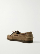 G.H. BASS - Jetty II Suede Boat Shoes - Brown