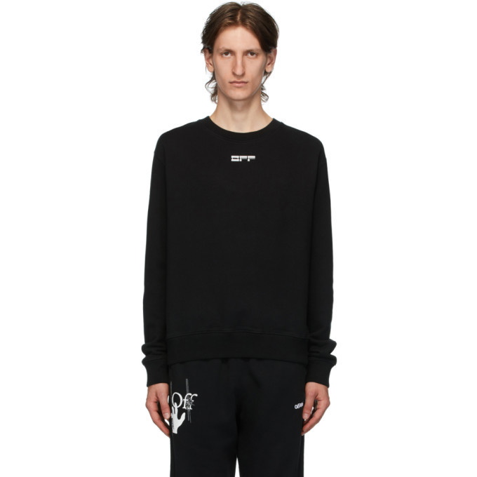 Photo: Off-White Black Masked Face Sweatshirt