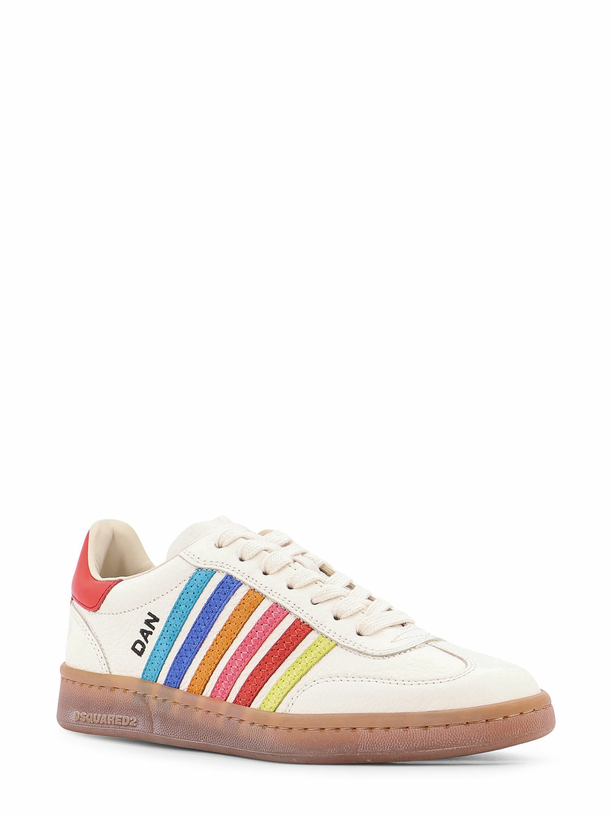 スニーカー DSQUARED2 Boxer Summer Lovers leather sneakers Boxer Dsquared2 Summer Lovers Leather Sneakers With