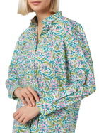 MC2 Saint Barth Woman Cotton Shirt Brigitte With Flower Print