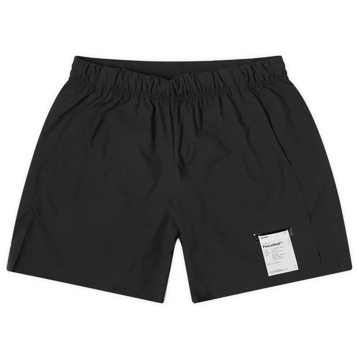 Photo: Satisfy Men's PeaceShell™ 5" Unlined Shorts in Black