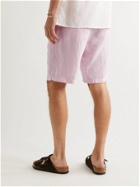 120% - Linen Shorts - Pink