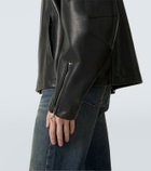 Gucci Horsebit leather jacket