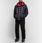 Moncler Grenoble - Lupetto Stretch-Jersey Half-Zip Mid-Layer - Black