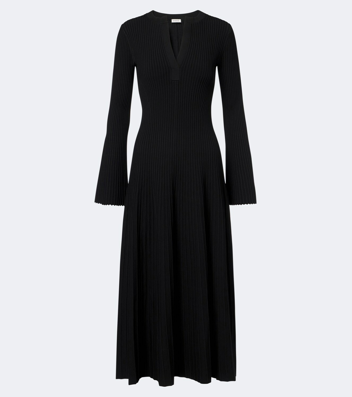 Simkhai Genna ribbed-knit midi dress