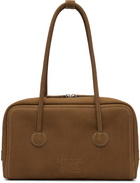 MARGESHERWOOD Brown Soft Boston Bag