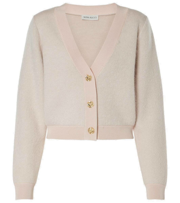 Photo: Nina Ricci Mohair-blend cardigan