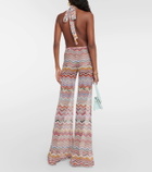 Missoni Mare Zig Zag lamé jumpsuit