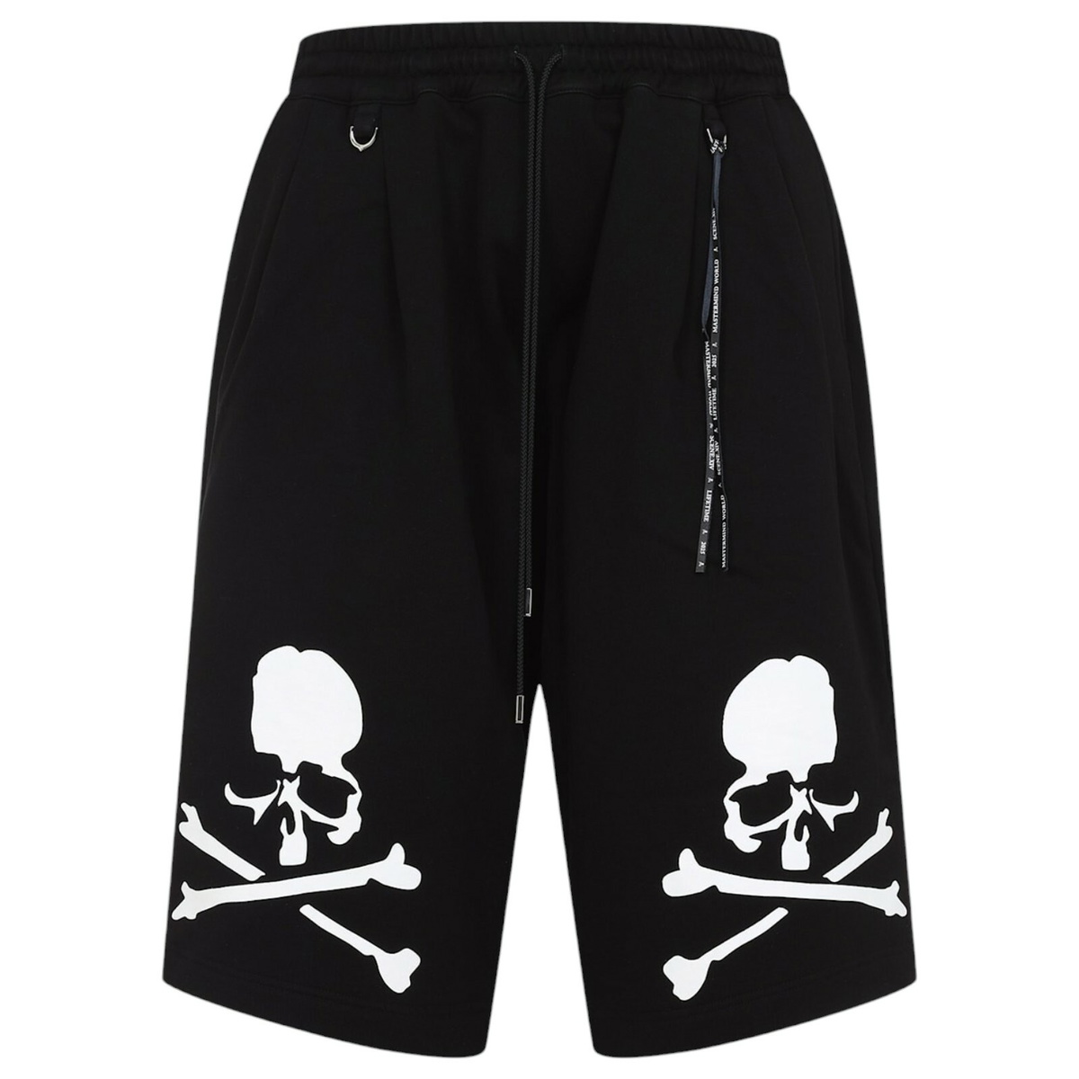 MASTERMIND WORLD Black Lounge Long Shorts MASTERMIND WORLD