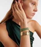 Suzanne Kalan Jagged 18kt gold bangle