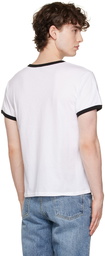 Second/Layer SSENSE Exclusive White Ringer T-Shirt