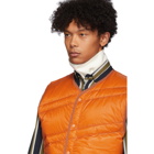 Nanamica Orange Down Ripstop Vest