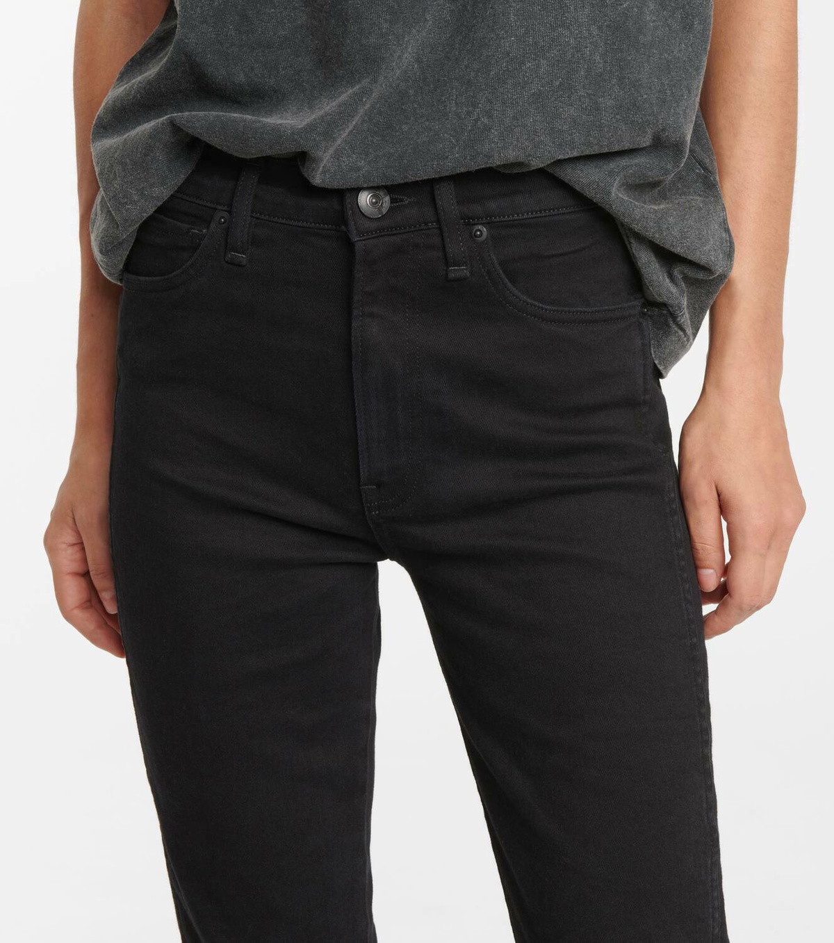 3x1 N.Y.C. Kaya skinny split-cuff jeans