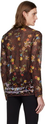Molly Goddard Brown Malthe T-Shirt