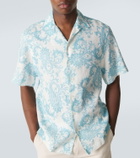 Etro Paisley linen shirt