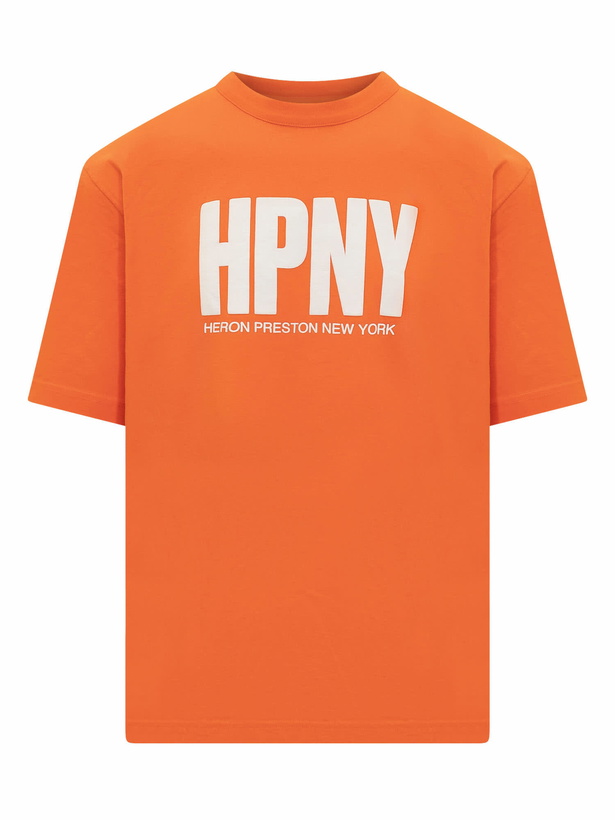 Photo: HERON PRESTON Crewneck T-shirt With Logo