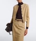 Stouls Astrid suede cardigan