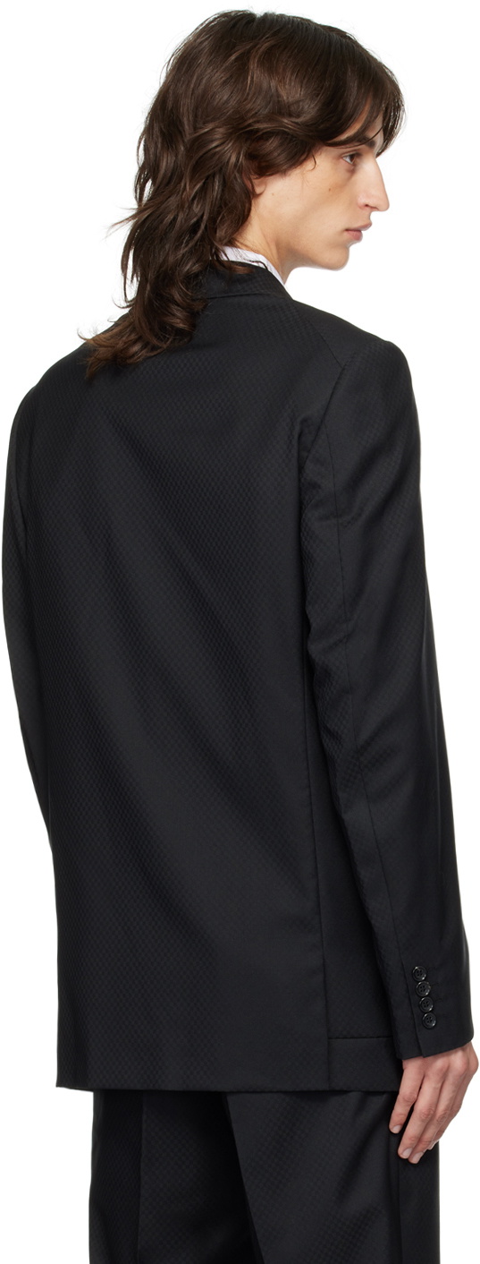Comme des Garçons Homme Deux Black Wool Blazer