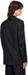 Comme des Garçons Homme Deux Black Wool Blazer