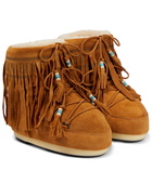 Alanui - x Moon Boot Icon Low suede boots