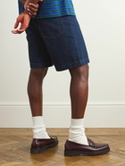 A.P.C. - Helio Wide-Leg Denim Shorts - Blue