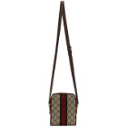 Gucci Beige GG Supreme Small Ophidia Messenger Bag