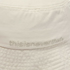 thisisneverthat Men's Logo Bucket Hat in Bone