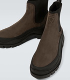 Moncler Larue leather Chelsea boots