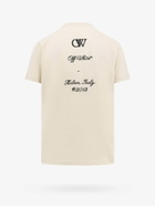 Off White   T Shirt Beige   Mens