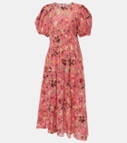Ulla Johnson Eden cotton-blend midi dress