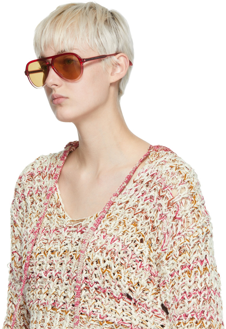 Isabel Marant Red Naya Pilot Sunglasses Isabel Marant display picture 1