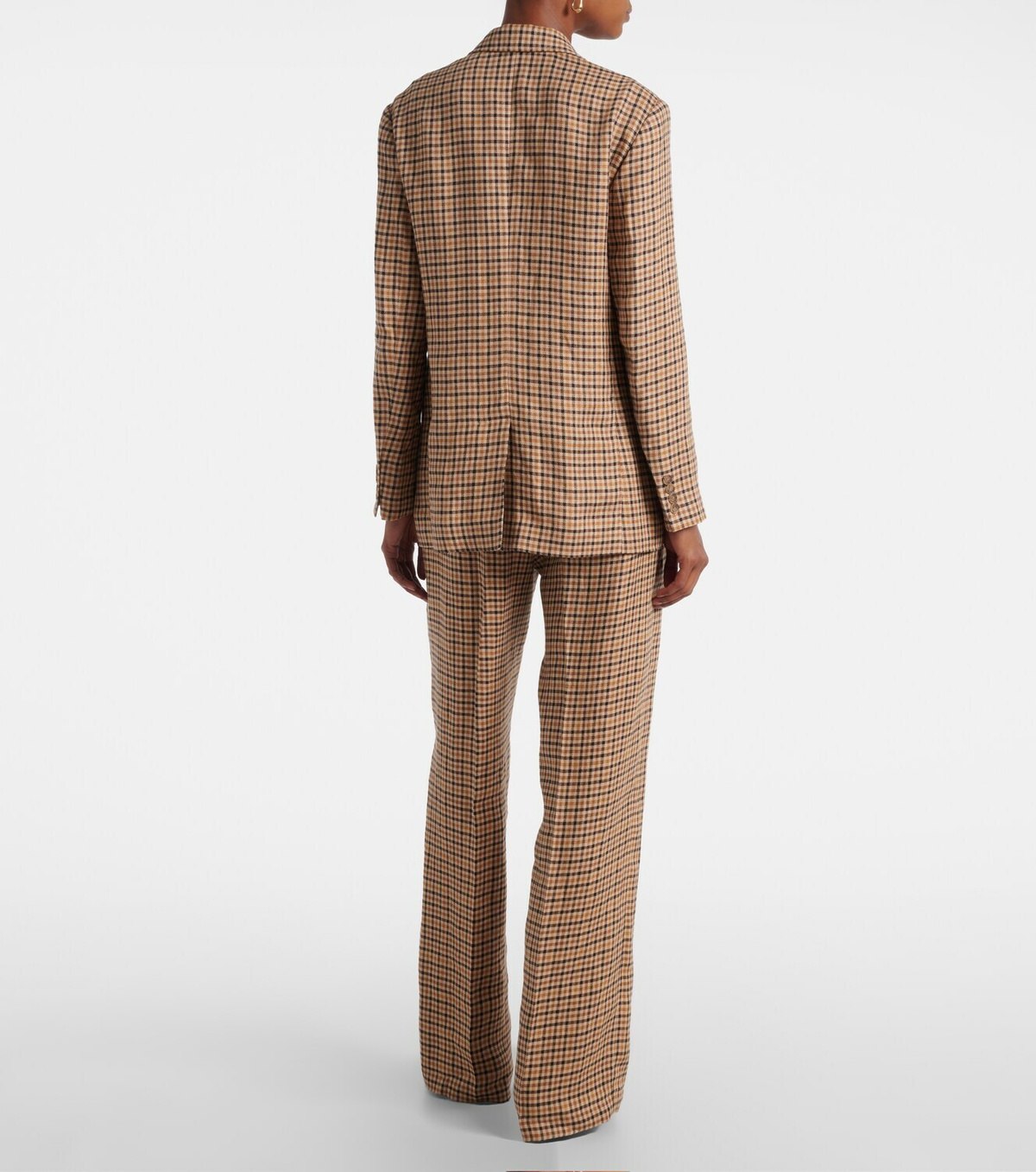 Polo Ralph Lauren Plaid linen blazer
