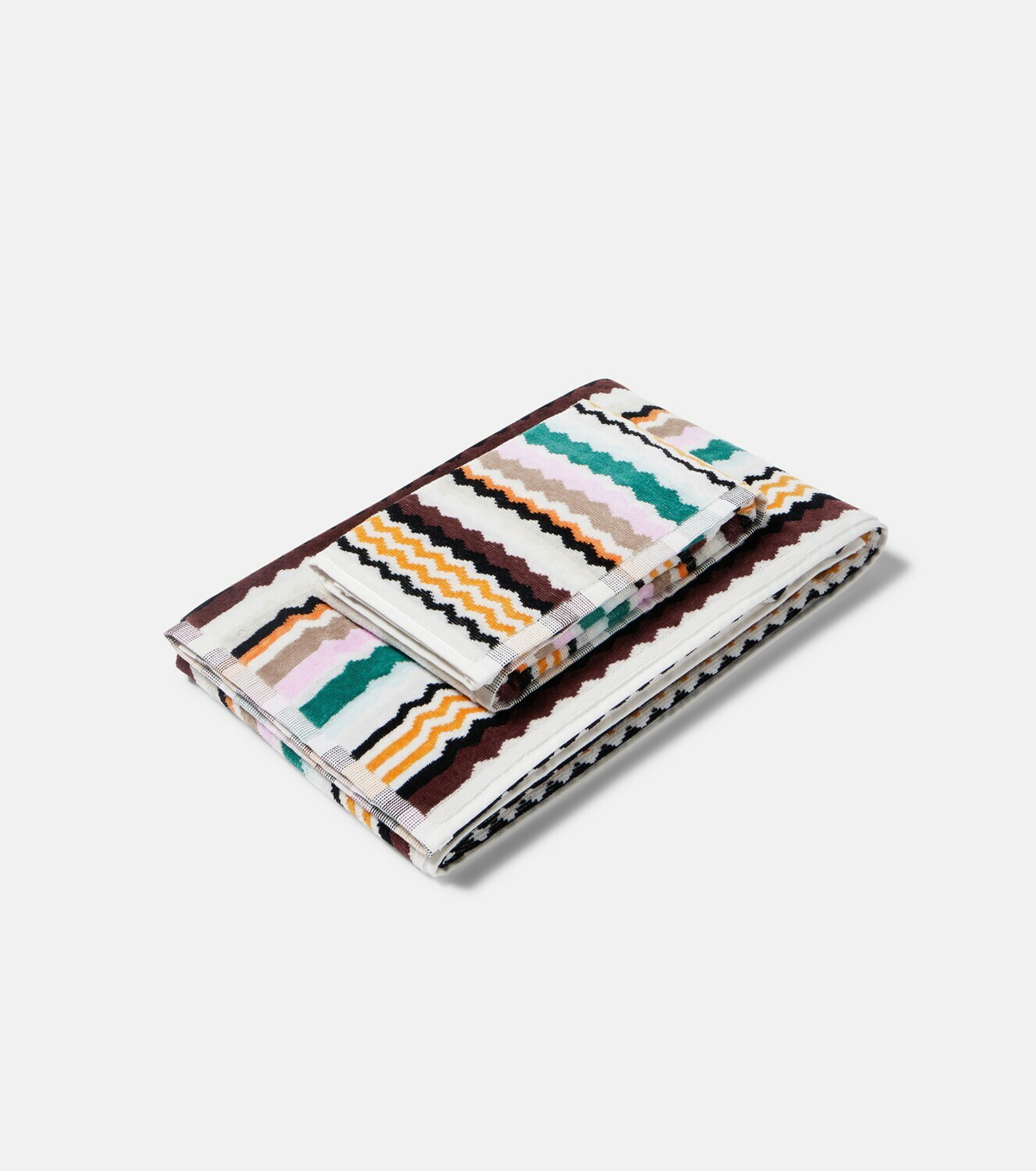 Missoni Aura Zigzag set of 2 cotton towels