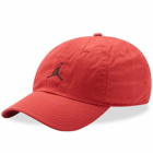 Air Jordan Men's Washed Cap in Gym Red/Antique Silver/Black
