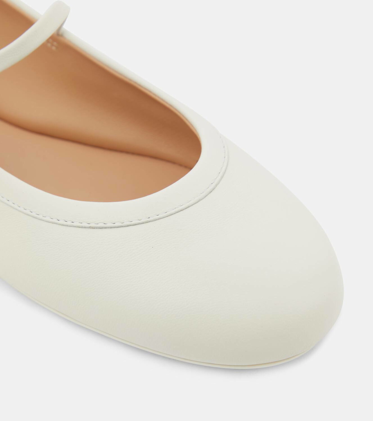 Gianvito Rossi Carla leather Mary Jane flats Gianvito Rossi