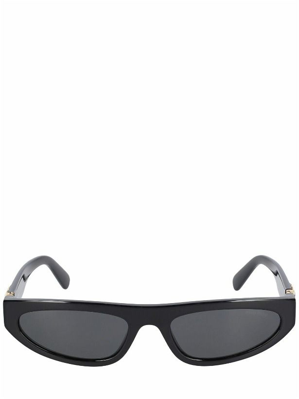 Photo: MIU MIU Cat-eye Mask Acetate Sunglasses