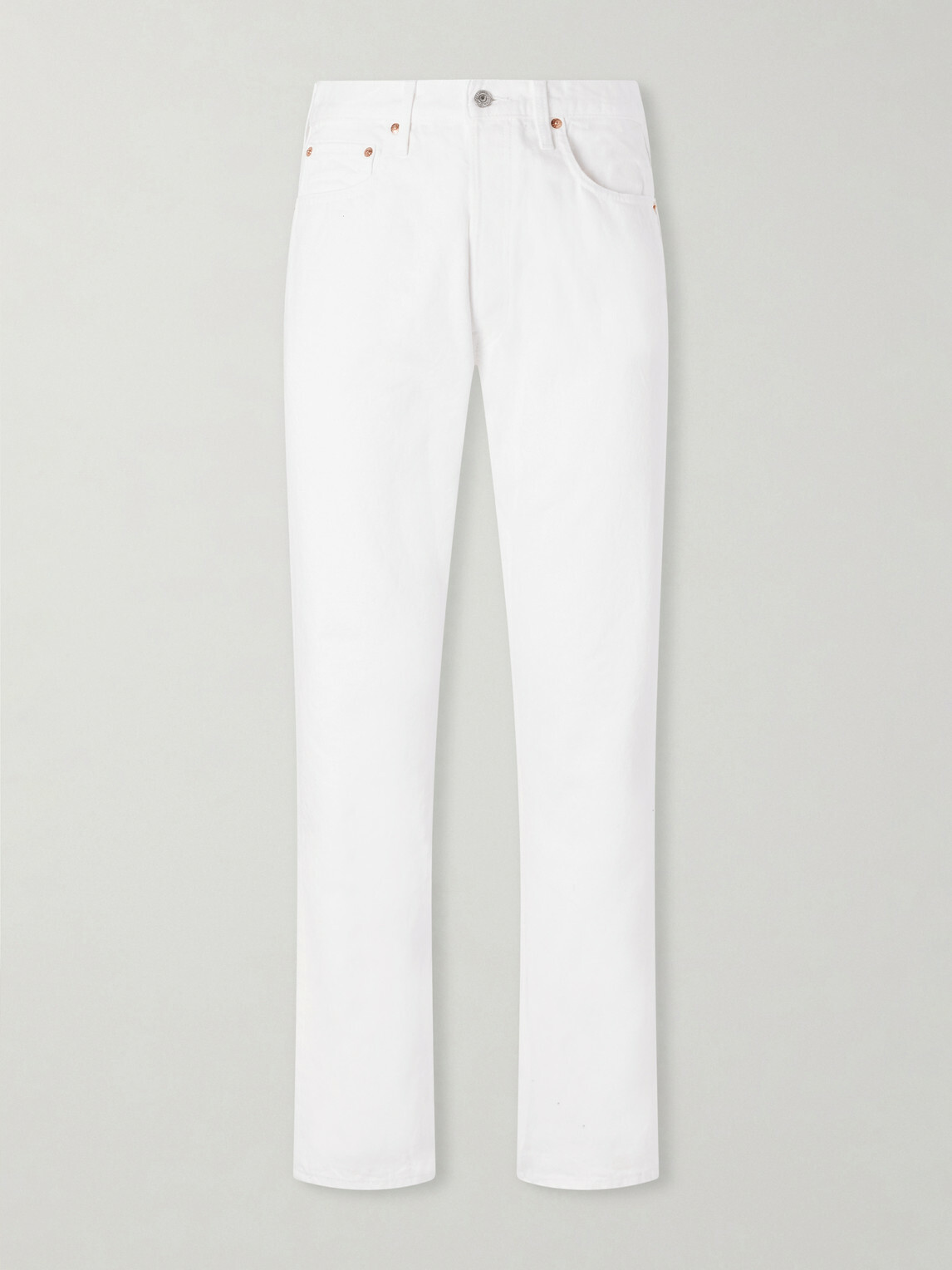 OrSlow - 90's Straight-Leg Jeans - White