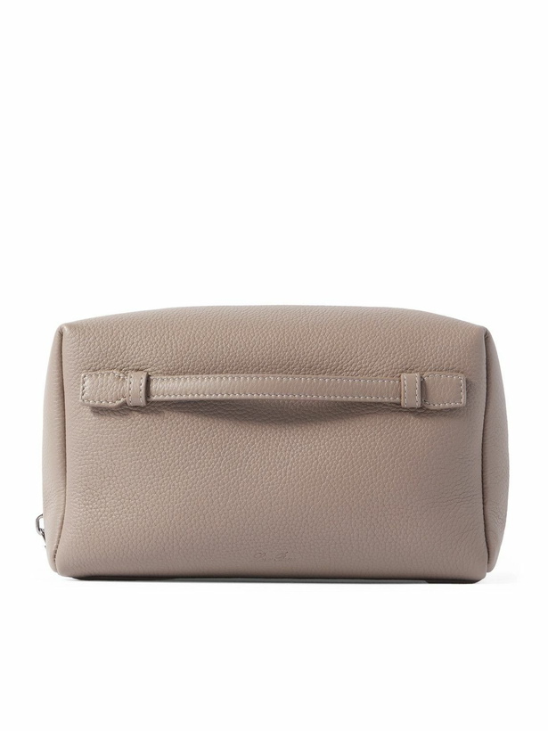 Photo: Loro Piana - Full-Grain Leather Pouch