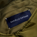 Daniëlle Cathari Women's Classic Puff Shoulder Bag in Two-Toned Olive Green