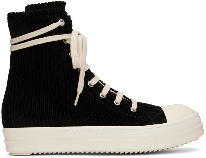 Photo: Rick Owens Drkshdw Black Ramones Sneakers