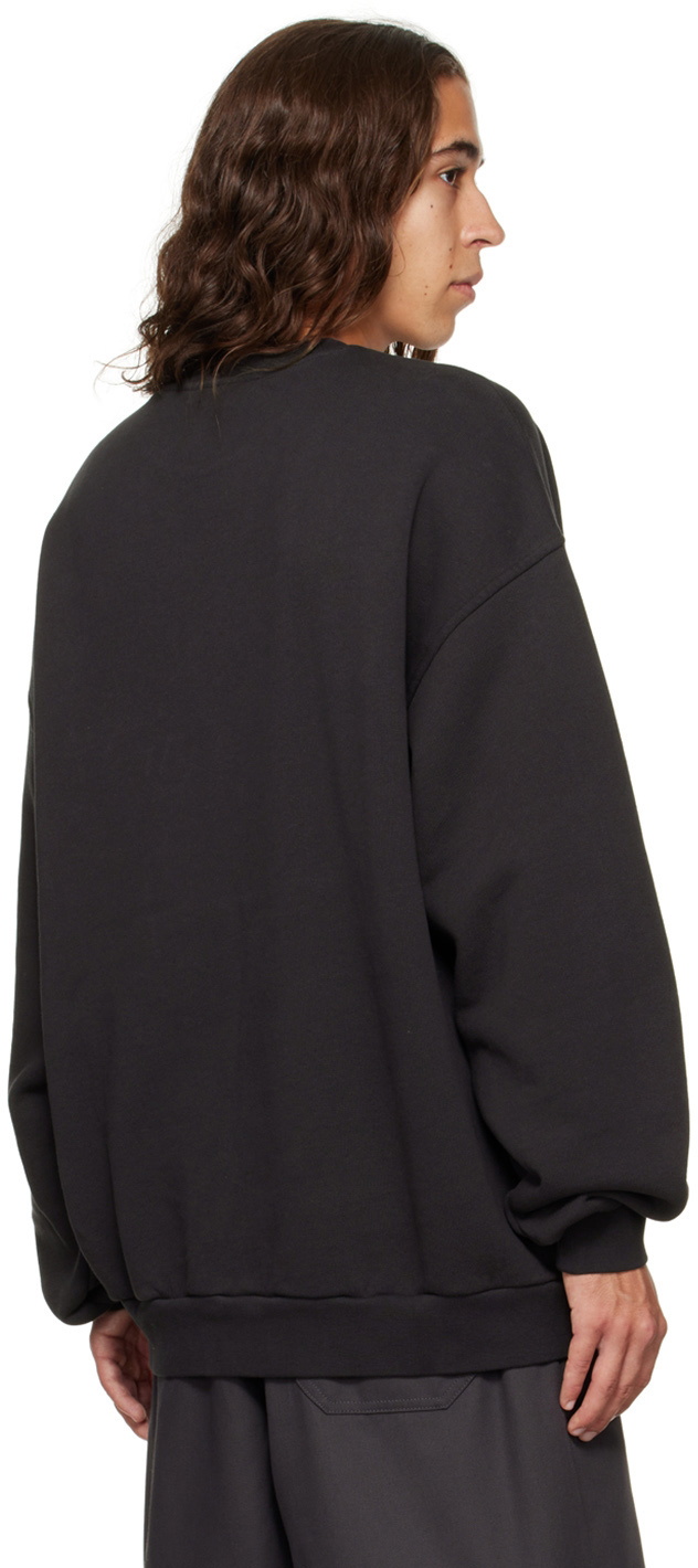 Acne Studios Gray Bubble Sweatshirt Acne Studios