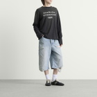 Acne Studios Men's Judda Ripped Denim Shorts in Light Blue