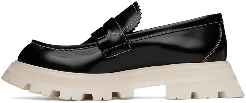 Alexander McQueen Black Wander Loafers