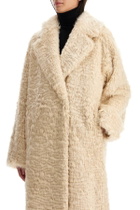 STAND STUDIO nicole faux fur coat Beige