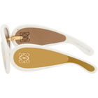 LOEWE White Wave Mask Sunglasses