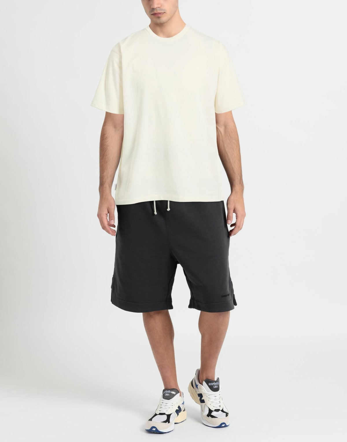 Shoe Mens T-shirt Ivory