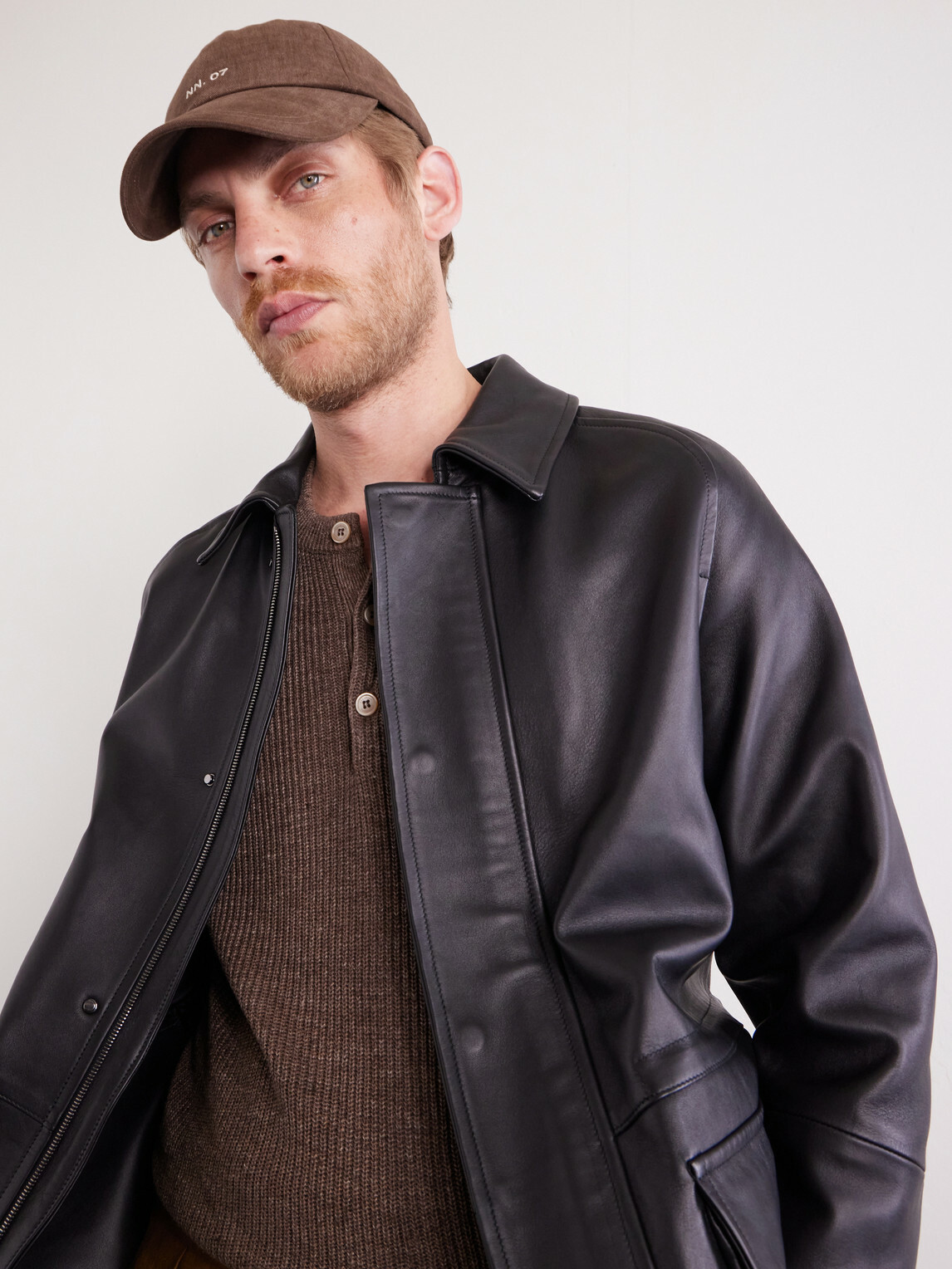 NN07 - Logo-Embroidered Cotton-Twill Baseball Cap