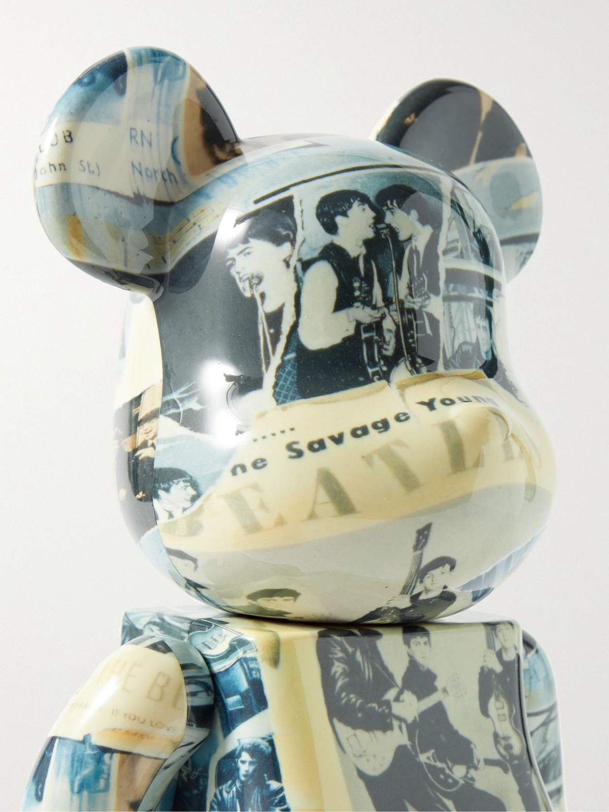 BE@RBRICK - The Beatles Anthology 100% 400% Printed Figurine Set