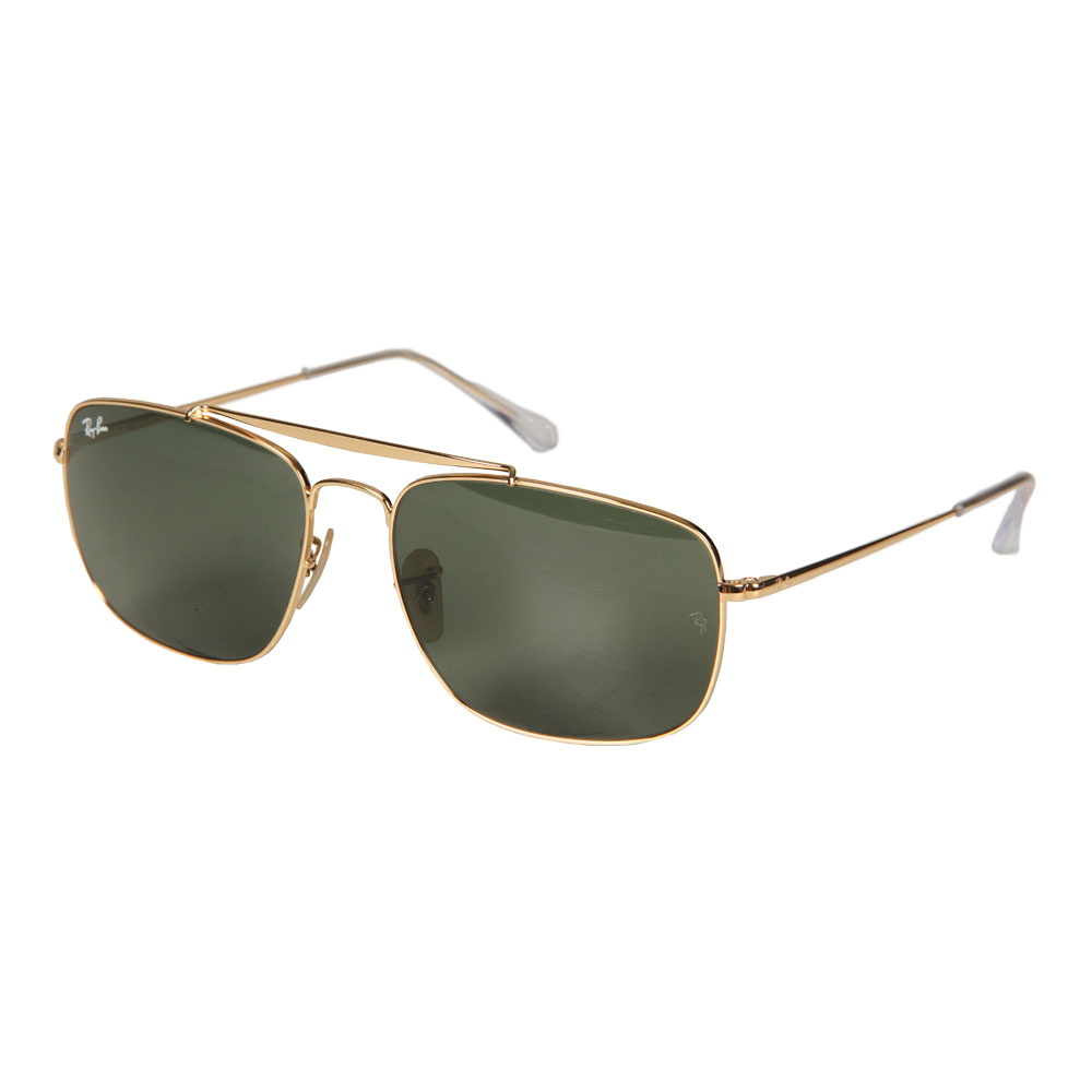Sunglasses - Gold / Green