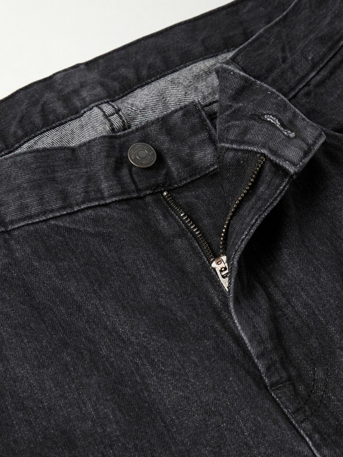 Corridor - Straight-Leg Organic Selvedge Jeans - Black